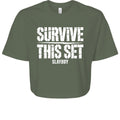SURVIVE THIS SET CROP - Slayboy Clothing