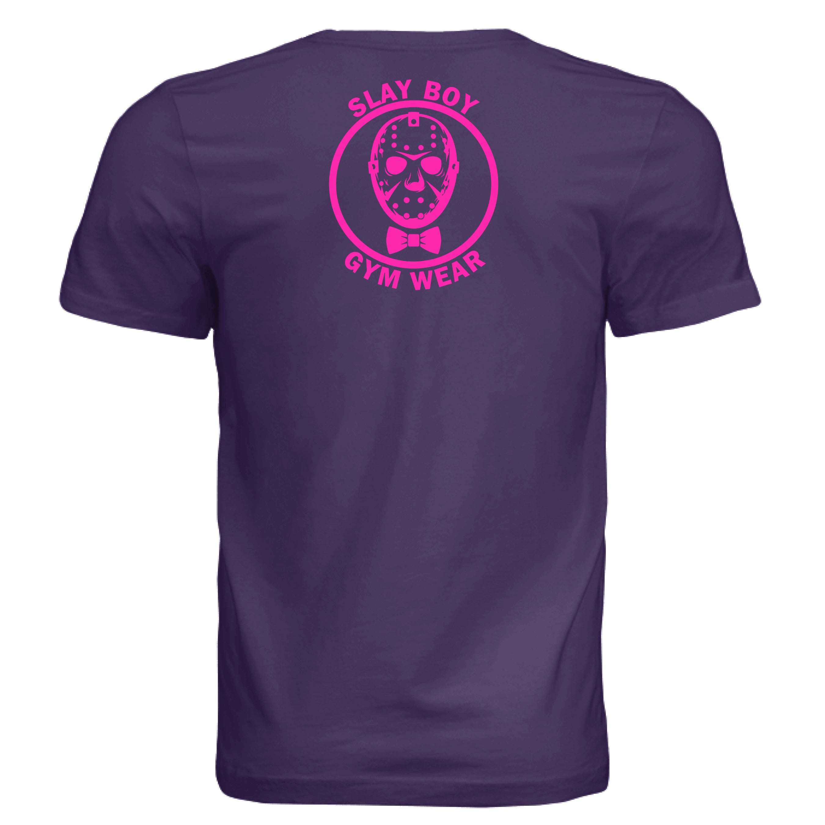 Solid Team Purple Triblend - BACK