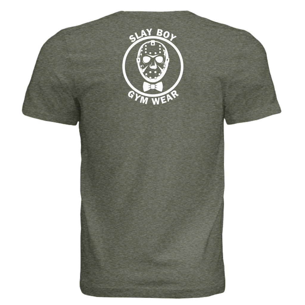 Military Green Triblend - BACK