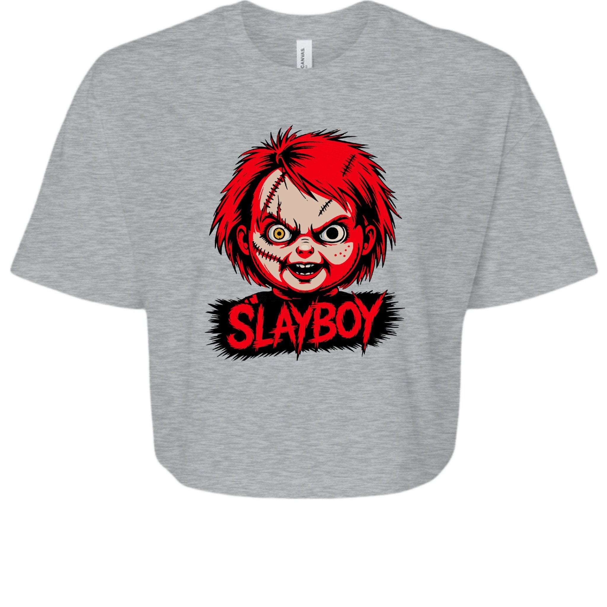 Chucky 1 Crop Top - Slayboy Clothing