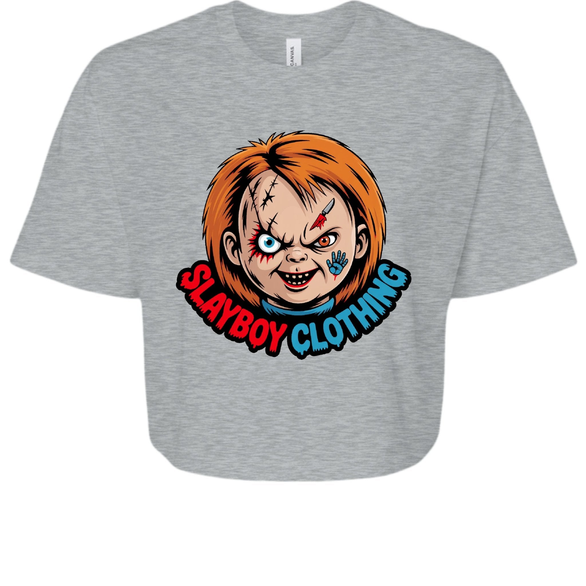 Chucky 2 Crop Top - Slayboy Clothing