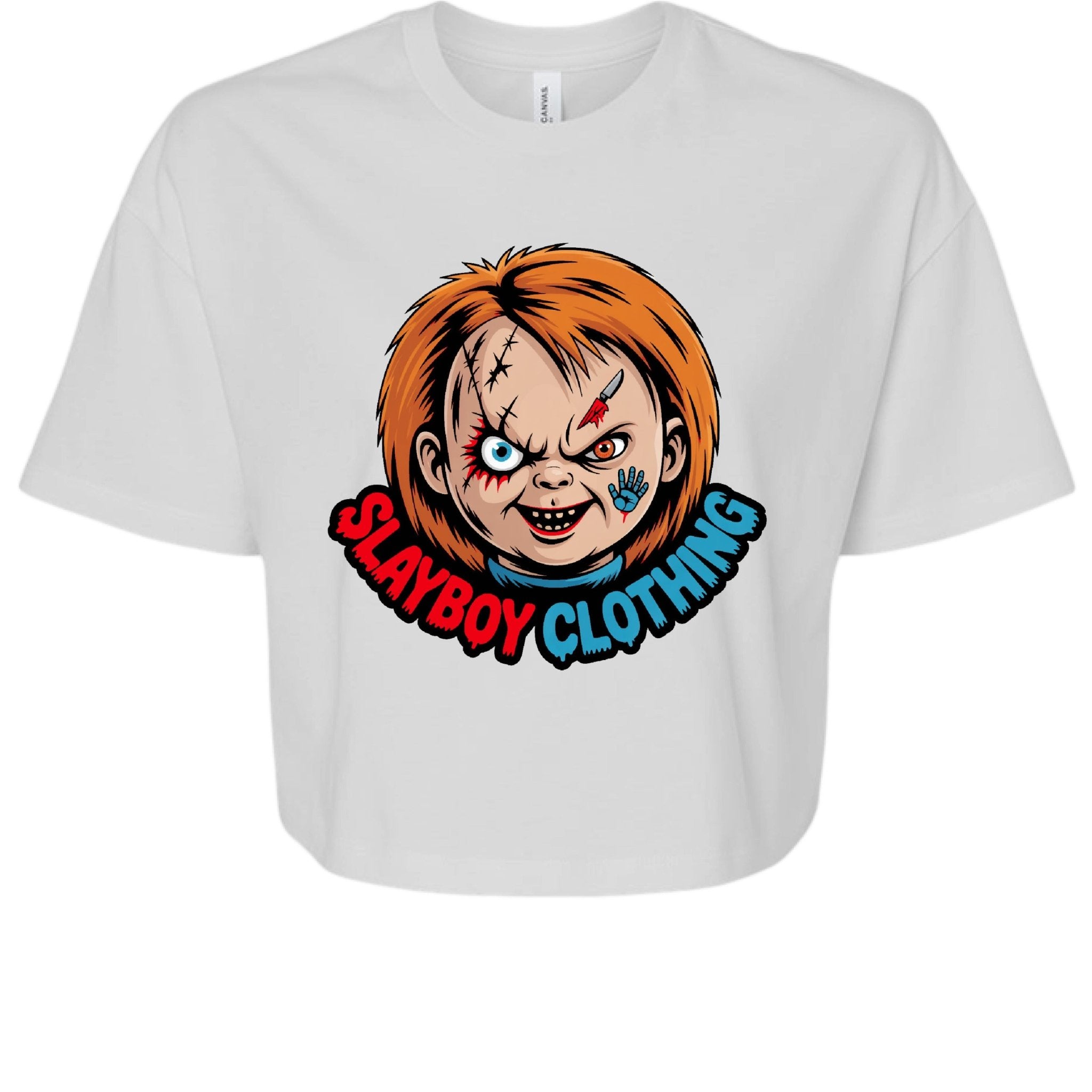 Chucky 2 Crop Top - Slayboy Clothing