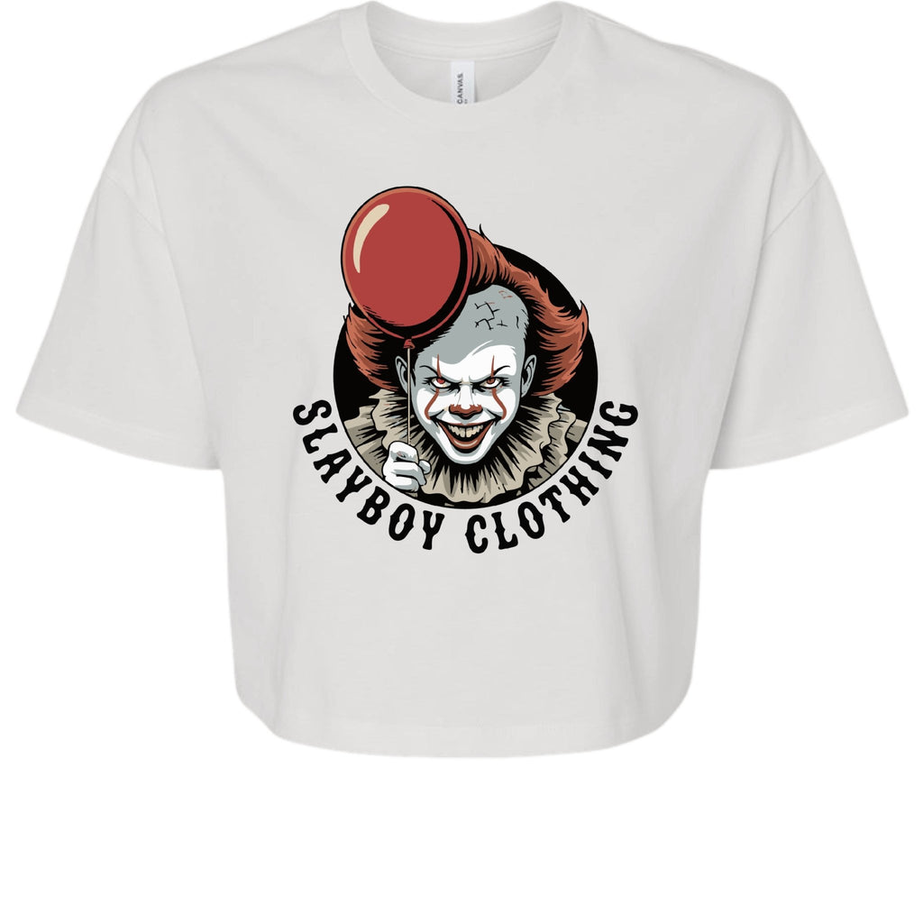 Pennywise 1 Crop Top - Slayboy Clothing