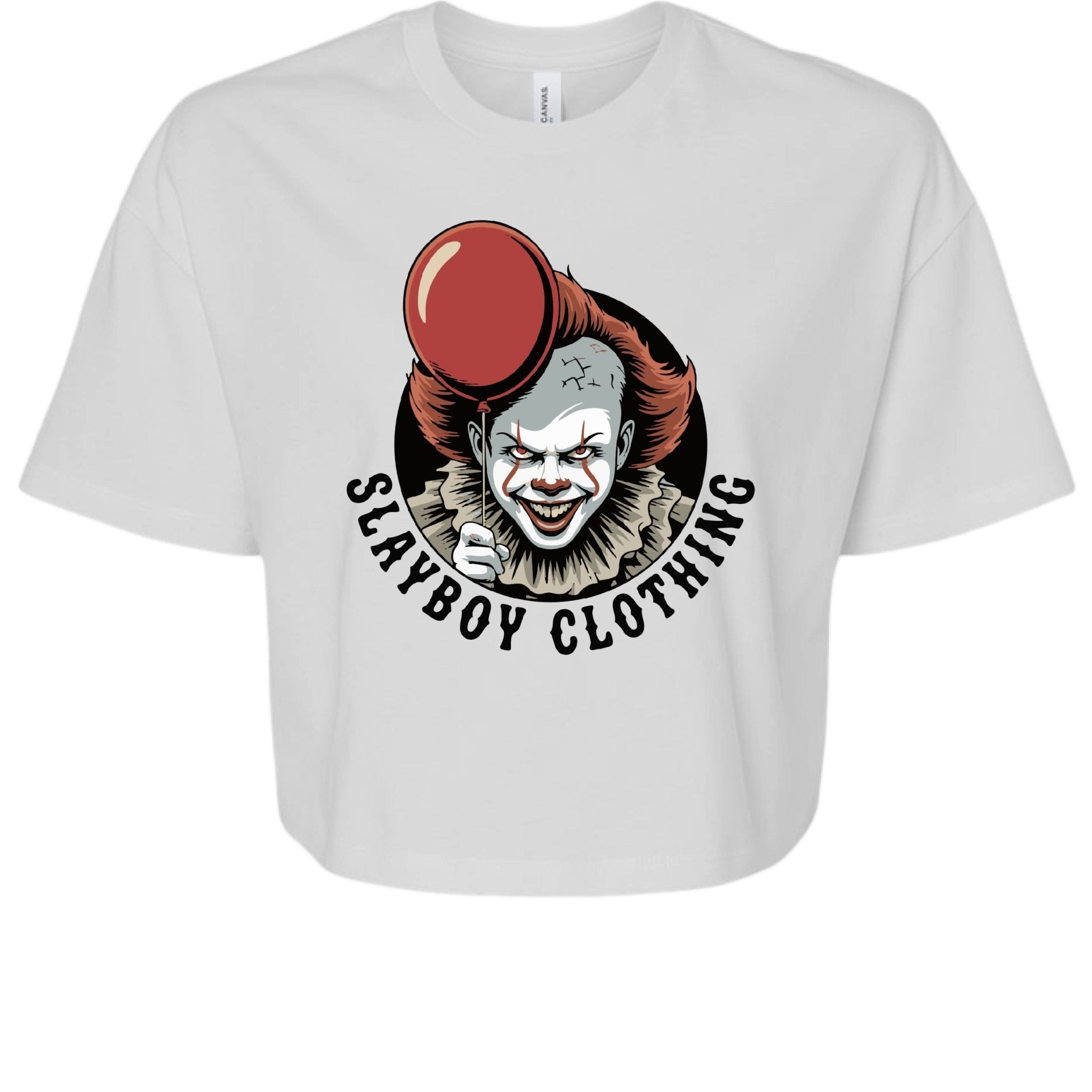 Pennywise 1 Crop Top - Slayboy Clothing