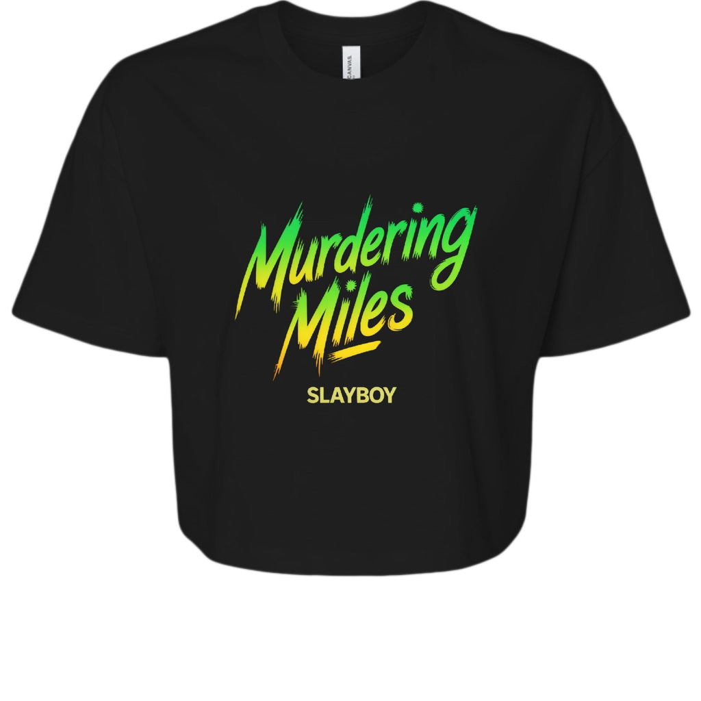 Murdering Miles Crop Top - Slayboy Clothing