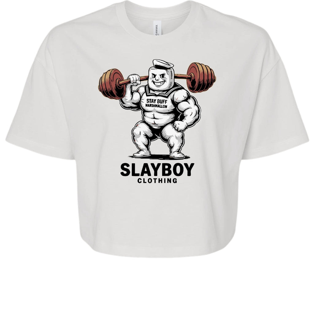 Stay Buff Crop Top - Slayboy Clothing