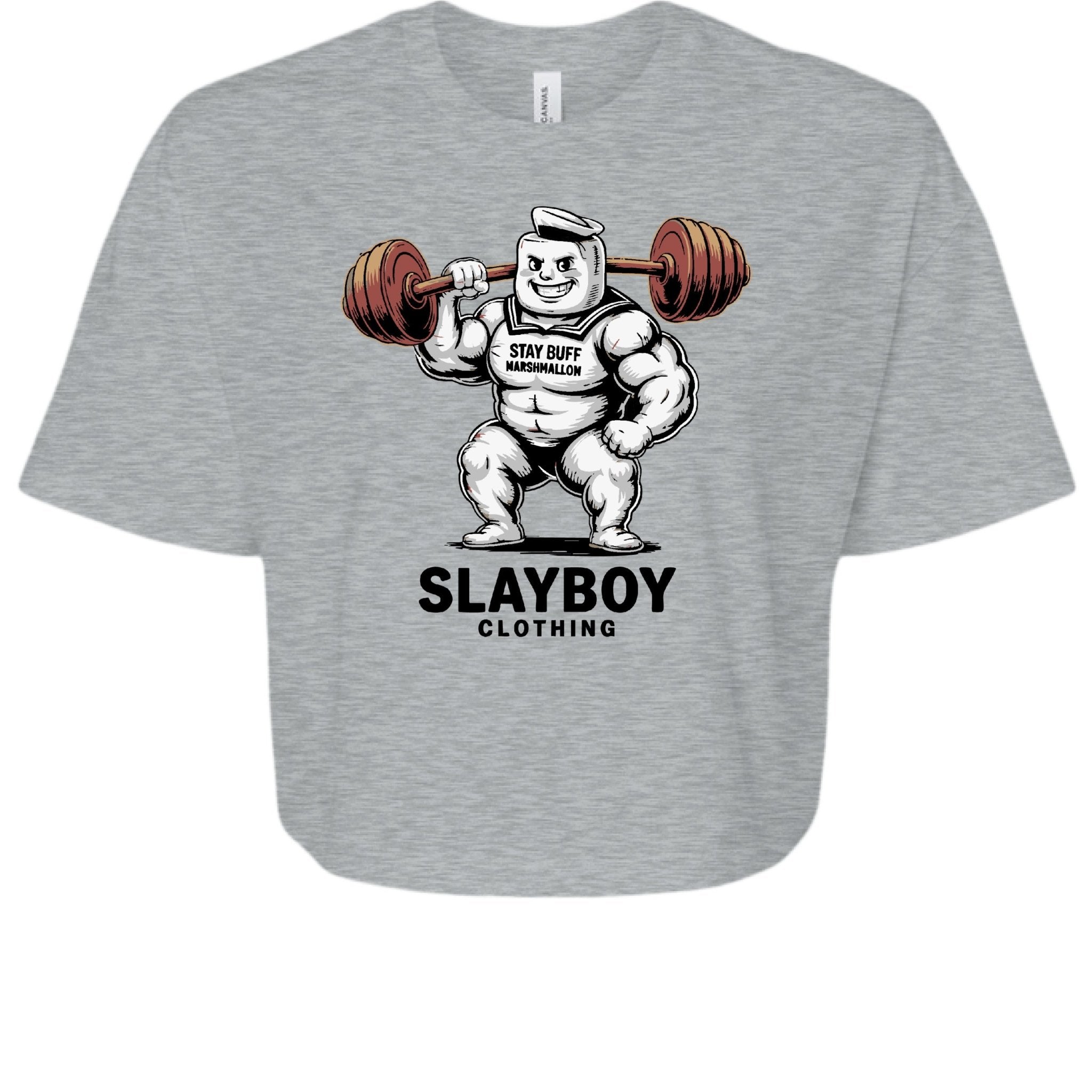 Stay Buff Crop Top - Slayboy Clothing