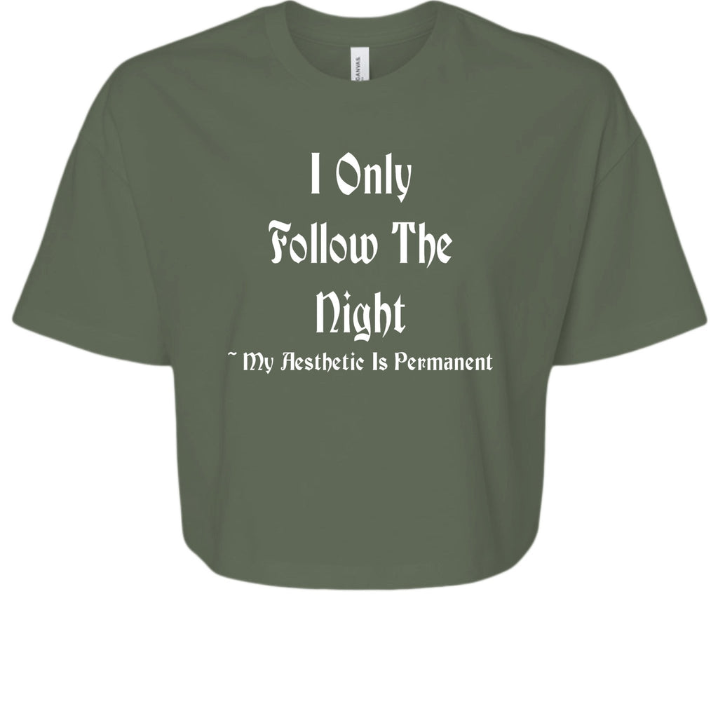 The Night Crop Top - Slayboy Clothing