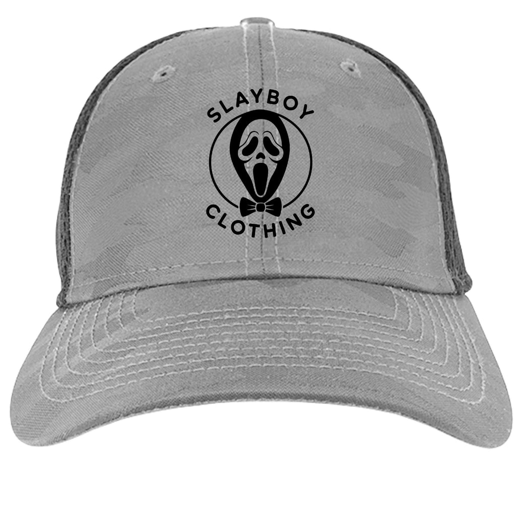 Ghostface Camo Hat - Slayboy Clothing